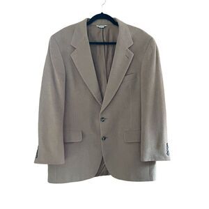 Vintage Bill Blass Camel Hair Blazer Corpcore Quiet Luxury